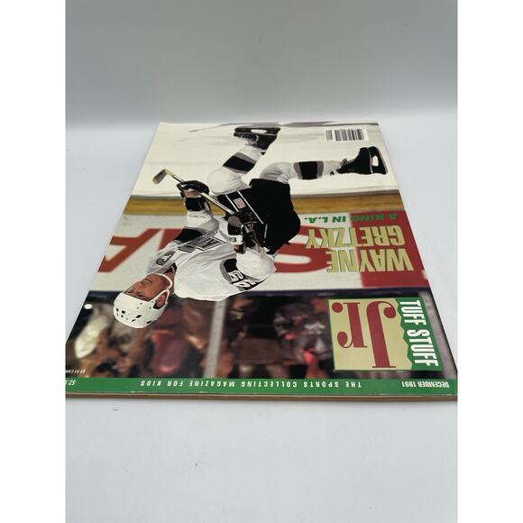 Vintage 1991 WAYNE GRETZKY Tuff Stuff Jr With Uncut Cards + Hull Poster NHL HOF - Picture 4 of 7